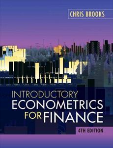 INTRODUCTORY ECONOMETRICS FOR FINANCE