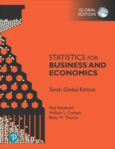 STATISTICS FOR BUSINESS AND ECONOMICS GLOBAL ED.